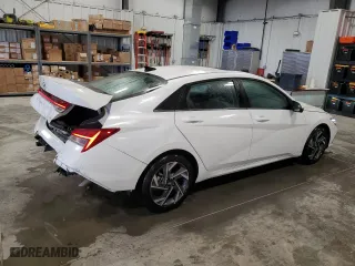 2024 Hyundai Elantra Limited with VIN KMHLP4DGXRU816254, listed as a Copart auction lot 53451475 with 19,062 mi miles and Clean Title. Bid and sale history available at carsss.com. Image 3.