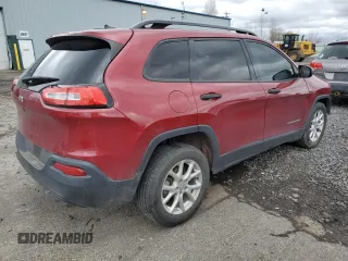 2016 Jeep Cherokee Altitude with VIN 1C4PJLAB1GW302871, listed as a Copart auction lot 50907565 with 154,207 mi miles and Salvage Title. Bid and sale history available at carsss.com. Image 3.