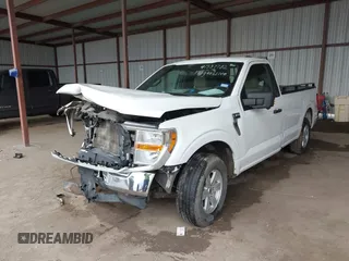 2022 Ford F-150 XL with VIN 1FTMF1CP0NKD88843, listed as a IAAI auction lot 41537782 with 115,316 mi miles. Bid and sale history available at carsss.com. Image 2.