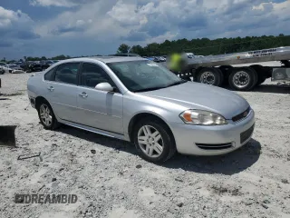 2014 Chevrolet Impala LT with VIN 2G1WB5E39E1130562, listed as a Copart auction lot 64448415 with 62,409 mi miles and Salvage title. Bid and sale history available at DreamBid. Image 4.