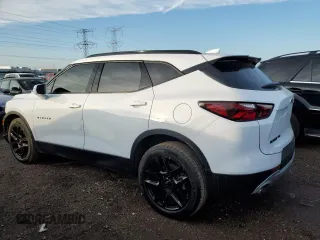 2020 Chevrolet Blazer LT with VIN 3GNKBJRS8LS581054, listed as a Copart auction lot 44220935 with 117,925 mi miles and Salvage title. Bid and sale history available at DreamBid. Image 2.