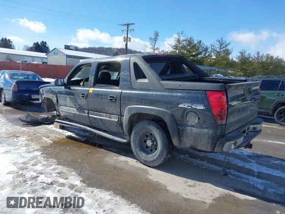 2004 Chevrolet Avalanche Z71 with VIN 3GNEK12T54G237444, listed as a IAAI auction lot 41592288 with 102,589 mi miles. Bid and sale history available at carsss.com. Image 3.