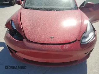 2021 Tesla Model 3 Performance with VIN 5YJ3E1EC9MF013392, listed as a Copart auction lot 48488125 with 55,402 mi miles and Salvage Title. Bid and sale history available at DreamBid. Image 12.