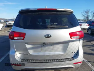 2016 Kia Sedona LX with VIN KNDMB5C11G6188015, listed as a IAAI auction lot 41580251 with 87,888 mi miles. Bid and sale history available at carsss.com. Image 16.
