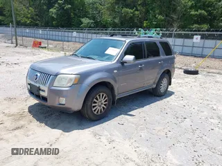 2008 Mercury Mariner Premier with VIN 4M2CU87118KJ08023, listed as a IAAI auction lot 42545623 with 161,639 mi miles and . Bid and sale history available at DreamBid. Image 2.