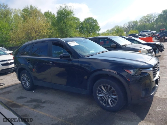 2024 Mazda CX-90 3.3 Turbo Select with VIN JM3KKAHD6R1127138, listed as a IAAI auction lot 42075856 with 26,476 mi miles. Bid and sale history available at carsss.com. Image 13.