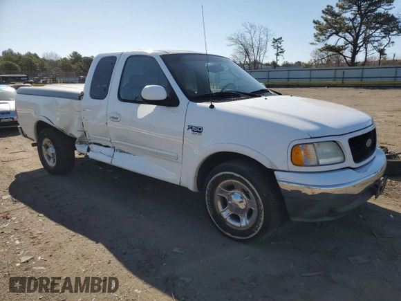 2003 Ford F-150 XL with VIN 1FTRX17W83NB78944, listed as a Copart auction lot 53235475 with 161,389 mi miles and Salvage Title. Bid and sale history available at carsss.com. Image 4.
