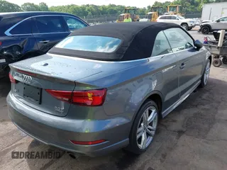 2018 Audi A3 Cabriolet Premium Plus z VIN WAUY8LFF5J1005308, wystawiony jako IAAI lot #42205046 z przebiegiem 73 076 mil mil oraz . Historia ofert i sprzedaży dostępna na DreamBid. Obrazek 4.
