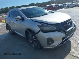 2023 Nissan Murano SL with VIN 5N1AZ2CJ0PC102011, listed as a IAAI auction lot 41406863 with 24,723 mi miles and . Bid and sale history available at DreamBid. Image 1.