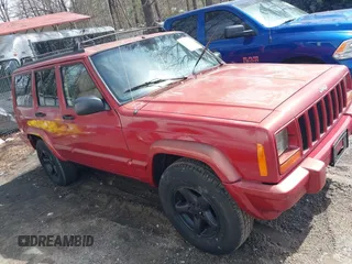 1998 Jeep Cherokee Sport with VIN 1J4FJ68S5WL250822, listed as a IAAI auction lot 41809959 with 1 mi miles. Bid and sale history available at carsss.com. Image 1.