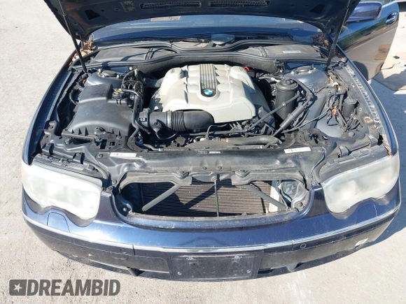 2005 BMW 7 Series 745Li with VIN WBAGN63515DS58163, listed as a IAAI auction lot 42133398 with 108,877 mi miles and . Bid and sale history available at DreamBid. Image 10.