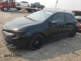 2019 Toyota Corolla Hatchback SE with VIN JTNK4RBE5K3063487, listed as a Copart auction lot 69667404 with 92,050 mi miles and Salvage Title. Bid and sale history available at carsss.com. Image 1.