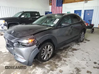 2023 Mazda CX-30 S Carbon Edition z VIN 3MVDMBCM5PM569903, wystawiony jako Copart lot #84850594 z przebiegiem 14 653 mil mil oraz Szkoda całkowita • Salvage title. Historia ofert i sprzedaży dostępna na DreamBid. Obrazek 1.