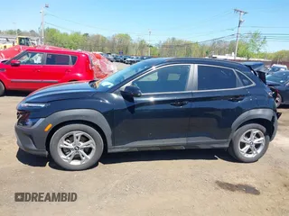 2023 Hyundai Kona SEL with VIN KM8K6CAB3PU012120, listed as a IAAI auction lot 42134639 with 15,057 mi miles and . Bid and sale history available at DreamBid. Image 14.