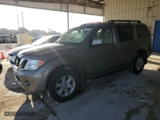 2008 Nissan Pathfinder S with VIN 5N1AR18U18C611247, listed as a Copart auction lot 48254985 with 142,145 mi miles and Clean Title. Bid and sale history available at carsss.com. Image 1.