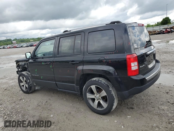 2016 Jeep Patriot Latitude with VIN 1C4NJRFB0GD586153, listed as a Copart auction lot 56490735 with 133,543 mi miles and Salvage title. Bid and sale history available at DreamBid. Image 2.