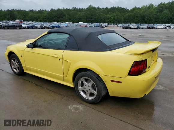 2003 Ford Mustang Deluxe with VIN 1FAFP44433F443082, listed as a Copart auction lot 59916015 with 111,999 mi miles and Salvage title. Bid and sale history available at DreamBid. Image 2.