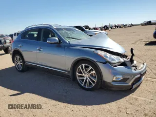 2017 Infiniti QX50 with VIN JN1BJ0RP5HM388615, listed as a Copart auction lot 67969164 with 49,611 mi miles and Salvage Title. Bid and sale history available at carsss.com. Image 4.
