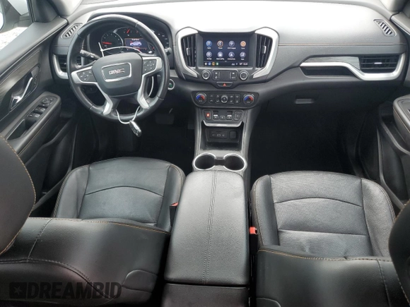 2020 GMC Terrain SLT with VIN 3GKALPEV6LL261699, listed as a Copart auction lot 60402175 with 99,843 mi miles and Salvage title. Bid and sale history available at DreamBid. Image 8.