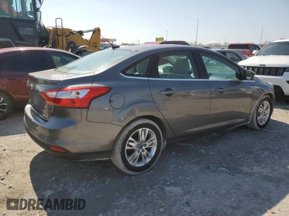 2012 Ford Focus SEL with VIN 1FAHP3H26CL420196, listed as a Copart auction lot 50455235 with 105,783 mi miles and Salvage Title. Bid and sale history available at carsss.com. Image 3.