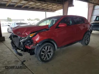 2015 Kia Sportage LX with VIN KNDPBCAC0F7674152, listed as a Copart auction lot 54567815 with 163,419 mi miles and Salvage Title. Bid and sale history available at carsss.com. Image 1.