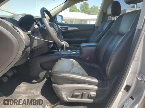 2017 Nissan Pathfinder SL with VIN 5N1DR2MM2HC641270, listed as a Copart auction lot 52994125 with 129,596 mi miles and Clean Title. Bid and sale history available at DreamBid. Image 7.