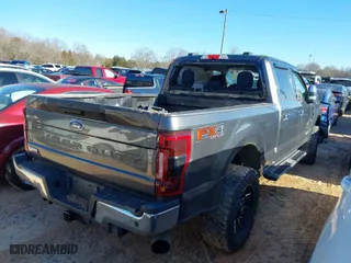 2020 Ford Super Duty F-250 SRW XL with VIN 1FT7W2BT0LED01732, listed as a IAAI auction lot 41277763 with 130,734 mi miles. Bid and sale history available at carsss.com. Image 4.