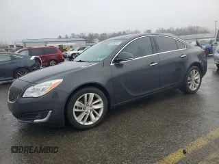 2014 Buick Regal Premium I with VIN 2G4GP5EX9E9321041, listed as a Copart auction lot 84978374 with 117,437 mi miles and Salvage Title. Bid and sale history available at DreamBid. Image 1.
