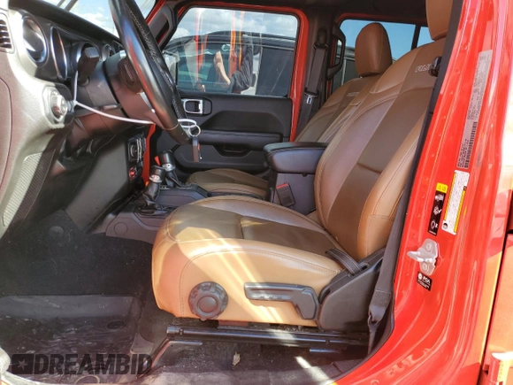 2022 Jeep Gladiator Rubicon with VIN 1C6JJTBGXNL111178, listed as a Copart auction lot 74686344 with 30,587 mi miles and Salvage title. Bid and sale history available at DreamBid. Image 7.