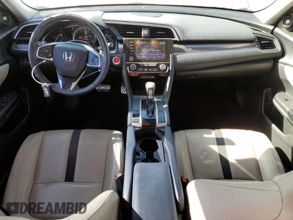 2020 Honda Civic Sedan Touring with VIN 19XFC1F95LE011214, listed as a Copart auction lot 42718735 with 81,185 mi miles and Salvage Title. Bid and sale history available at carsss.com. Image 8.
