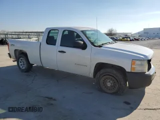 2011 Chevrolet Silverado 1500 Work Truck with VIN 1GCRKPEAXBZ449373, listed as a Copart auction lot 86532684 with 197,717 mi miles and Salvage Title. Bid and sale history available at DreamBid. Image 4.