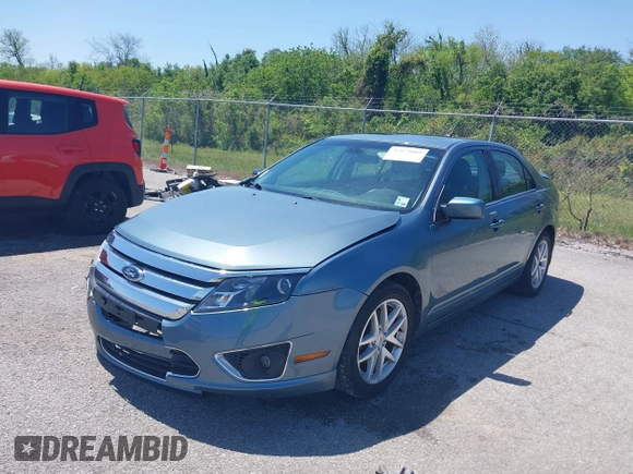 2012 Ford Fusion SEL with VIN 3FAHP0JA6CR235082, listed as a IAAI auction lot 41973087 with 154,166 mi miles. Bid and sale history available at carsss.com. Image 2.