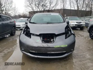 2015 Nissan LEAF SV with VIN 1N4AZ0CP3FC300910, listed as a Copart auction lot 46025595 with 59,822 mi miles and Non repairable. Bid and sale history available at DreamBid. Image 5.