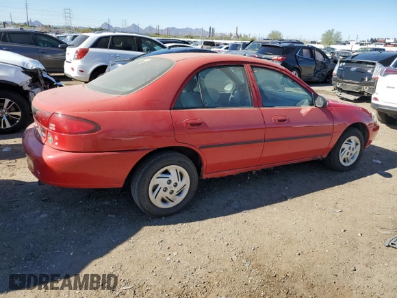 1999 Ford Escort LX with VIN 1FAFP10P5XW228873, listed as a Copart auction lot 80167314 with 68,830 mi miles and Clean Title. Bid and sale history available at DreamBid. Image 3.