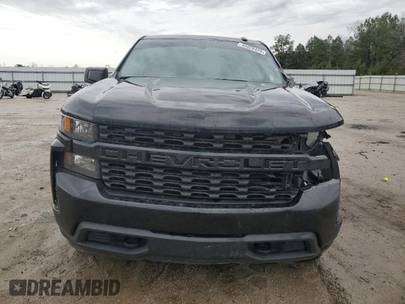 2022 Chevrolet Silverado 1500 Custom with VIN 1GCPWBEK8NZ109392, listed as a Copart auction lot 45020425 with 87,243 mi miles and Salvage Title. Bid and sale history available at DreamBid. Image 5.