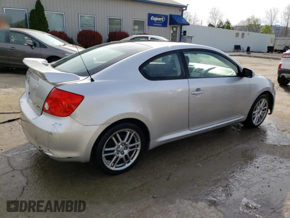 2007 Scion tC Spec with VIN JTKDE167970201864, listed as a Copart auction lot 52343095 with 136,086 mi miles and Non repairable. Bid and sale history available at DreamBid. Image 3.