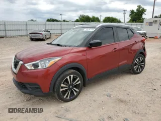 2020 Nissan Kicks SV with VIN 3N1CP5CV4LL562216, listed as a Copart auction lot 58250145 with 60,562 mi miles and Salvage title. Bid and sale history available at DreamBid. Image 1.