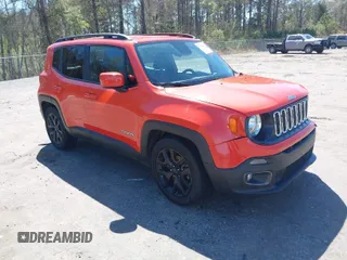 2018 Jeep Renegade Latitude with VIN ZACCJABB3JPJ43290, listed as a IAAI auction lot 41844647 with 238,581 mi miles and . Bid and sale history available at DreamBid. Image 1.