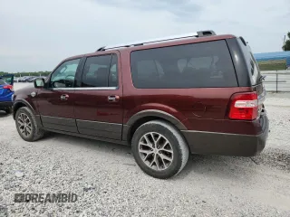 2015 Ford Expedition Max XLT with VIN 1FMJK1JT6FEF33622, listed as a Copart auction lot 59765295 with 160,625 mi miles and Salvage title. Bid and sale history available at DreamBid. Image 2.