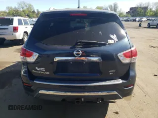 2013 Nissan Pathfinder SL with VIN 5N1AR2MM5DC646279, listed as a Copart auction lot 55074215 with 128,296 mi miles and Clean Title. Bid and sale history available at carsss.com. Image 6.