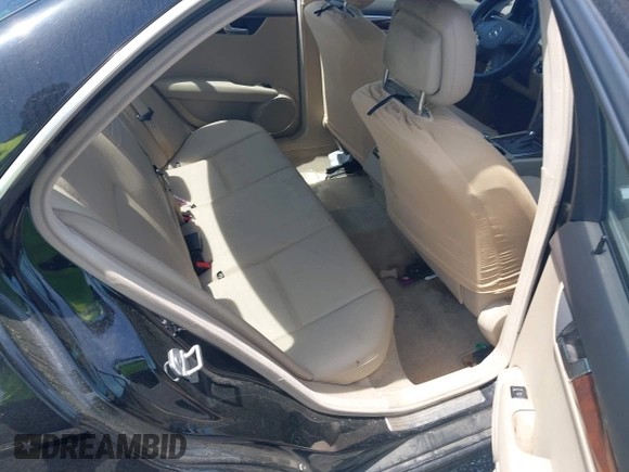 2010 Mercedes-Benz C-Class C 300 Sport with VIN WDDGF5EB5AR102658, listed as a IAAI auction lot 42107176 with 215,362 mi miles. Bid and sale history available at carsss.com. Image 8.