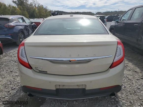 2016 Lincoln MKS EcoBoost with VIN 1LNHL9FT5GG600834, listed as a Copart auction lot 74278994 with 92,684 mi miles and Salvage Title. Bid and sale history available at carsss.com. Image 6.