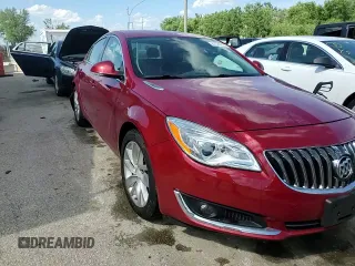2015 Buick Regal Premium I with VIN 2G4GN5EX2F9134148, listed as a Copart auction lot 61586075 with 94,263 mi miles and Salvage title. Bid and sale history available at DreamBid. Image 13.