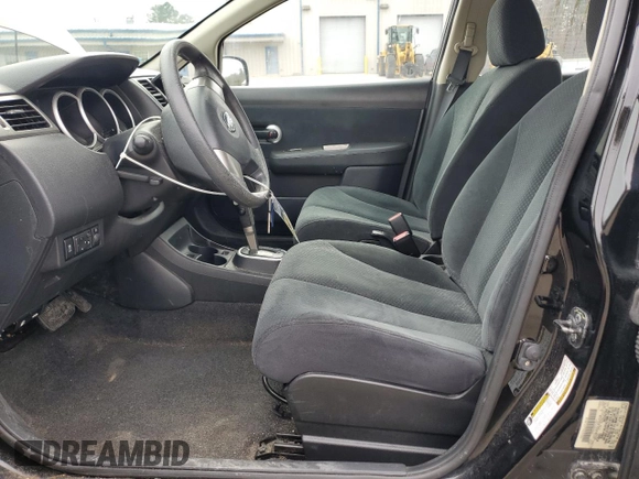 2012 Nissan Versa S with VIN 3N1BC1CP9CK244356, listed as a Copart auction lot 51953855 with 76,628 mi miles and Clean Title. Bid and sale history available at DreamBid. Image 7.