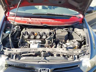 2008 Honda Civic Cpe LX with VIN 2HGFG12698H578135, listed as a IAAI auction lot 41942610 with 154,487 mi miles. Bid and sale history available at carsss.com. Image 10.