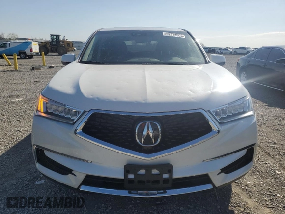 2020 Acura MDX Technology with VIN 5J8YD4H50LL019408, listed as a Copart auction lot 52778605 with 20,393 mi miles and Salvage title. Bid and sale history available at DreamBid. Image 5.