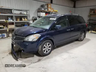 2008 Nissan Quest SE with VIN 5N1BV28U58N120397, listed as a Copart auction lot 82005564 with 190,673 mi miles and Salvage Title. Bid and sale history available at carsss.com. Image 1.