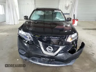 2016 Nissan Rogue SV with VIN 5N1AT2MV0GC873569, listed as a Copart auction lot 53288555 with 0 mi miles and Salvage Title. Bid and sale history available at carsss.com. Image 5.