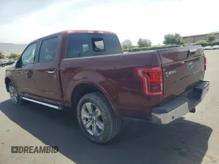 2015 Ford F-150 XL with VIN 1FTEW1CF8FKE77315, listed as a Copart auction lot 57329055 with 138,552 mi miles and Salvage title. Bid and sale history available at DreamBid. Image 2.