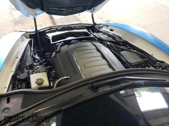 2015 Chevrolet Corvette Z51 3LT with VIN 1G1YM2D78F5107814, listed as a Copart auction lot 67974484 with 36,866 mi miles and Salvage title. Bid and sale history available at DreamBid. Image 12.